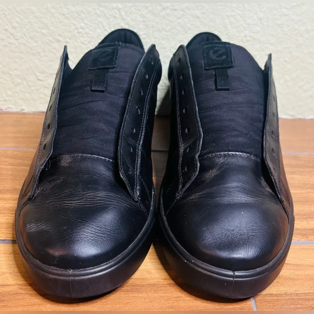 ECCO BLACK STREET LITE M LACE UP TENNIS SHOES SNEAKERS SIZE: 12.5